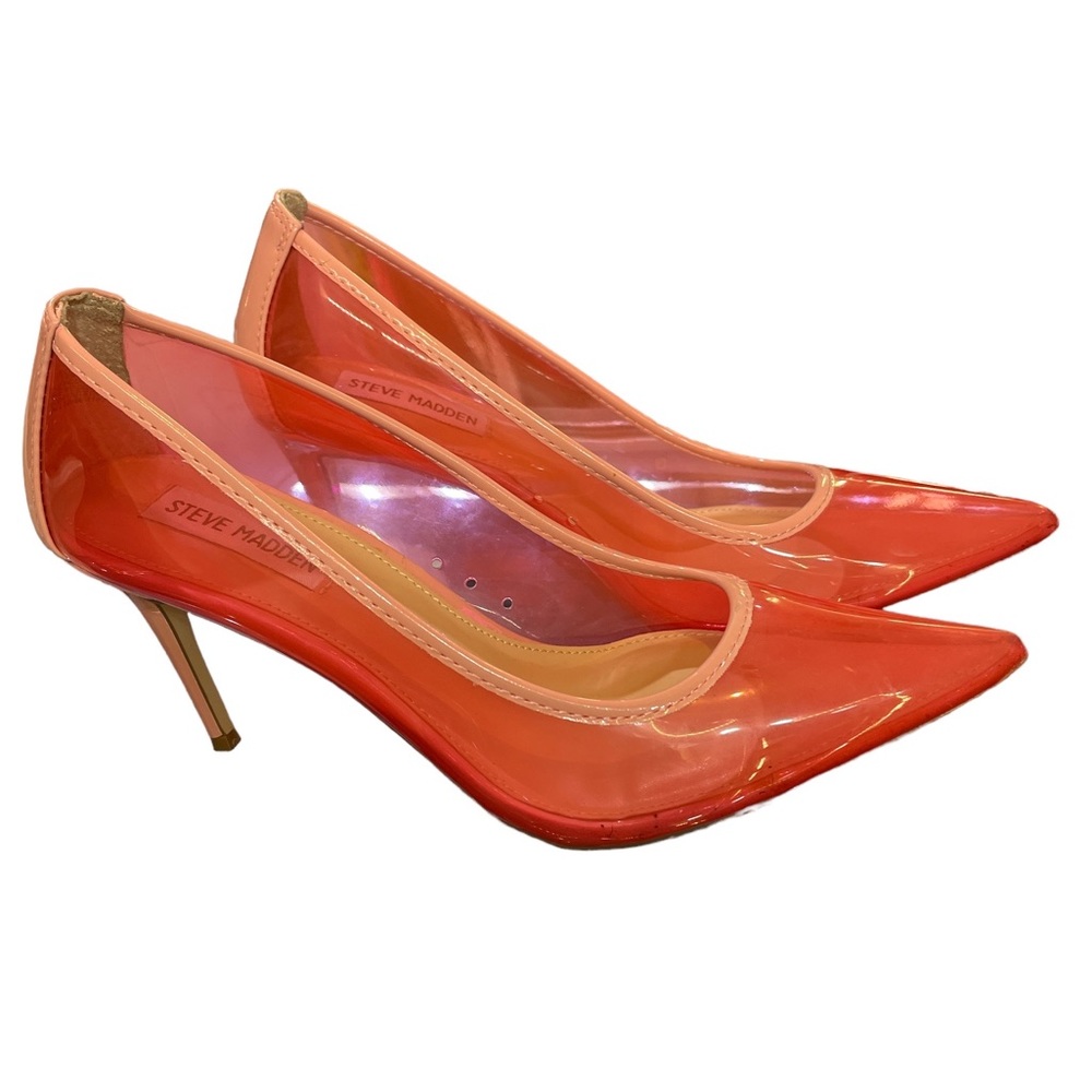 Clear Steve Madden pumps